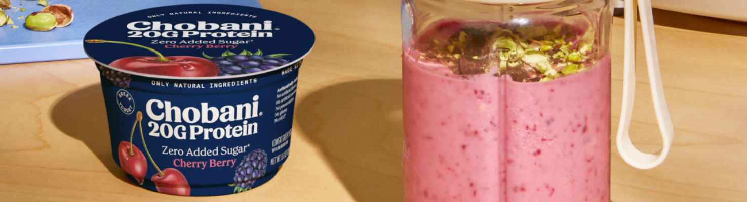 Cherry Berry High Protein Smoothie